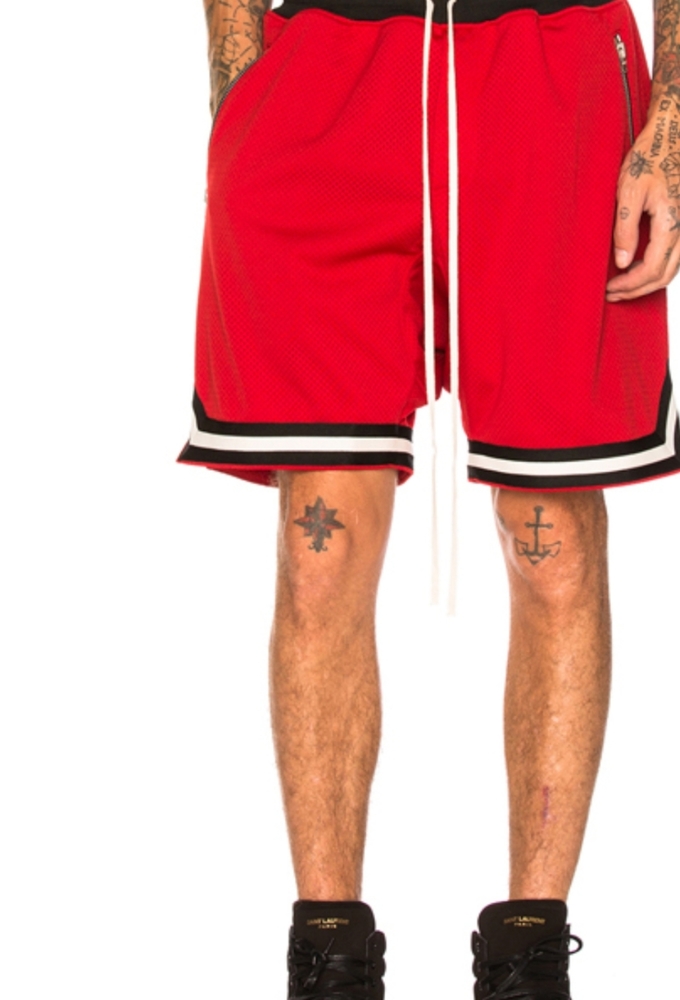 Fear of God Mesh drop crotch shorts